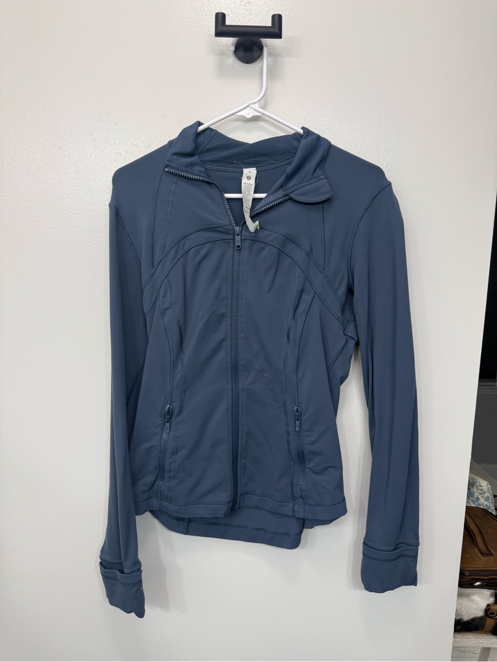 lululemon athletica blue utility jacket